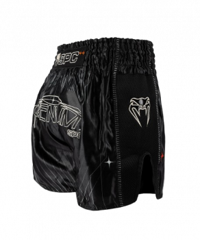 Preview: Venum Muay Thai Shorts Eclipse Black Ivory